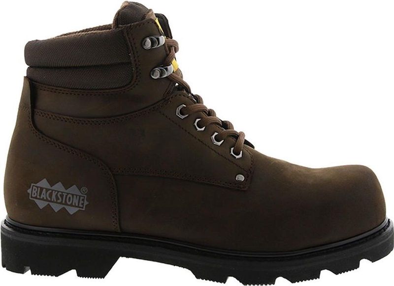 Blackstone 7""SAFETY ANKLE BOOT-STEEL TOE - 0520 Dark Brown - Safety - - Dark brown - Maat: 41