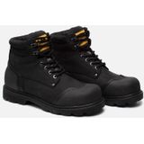 Blackstone - 530 - Werkschoen - Zwart/Petrol - Leder - S3 Normering