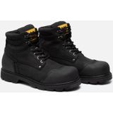 Blackstone - 530 - Werkschoen - Zwart/Petrol - Leder - S3 Normering