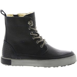 Icon - CK01 - Hi-top Boots - Dark Indigo - Leer