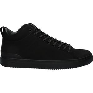 Blackstone, Sg 19 - mid -top sneaker Zwart, Heren, Maat:45 EU