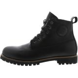 Blackstone, Sg 31 Black - Lace Up Boot - Fur Zwart, Heren, Maat:41 EU
