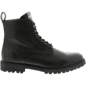 Blackstone, Sg 33 Black - Lace Up Boot Zwart, Heren, Maat:41 EU