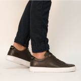 Blackstone Roger Low - Dark Brown - Sneaker (low) - Man - Dark brown - Maat: 40