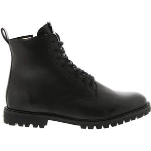Blackstone, Sg 49 Black - Lace Up Boot - Fur Zwart, Heren, Maat:44 EU