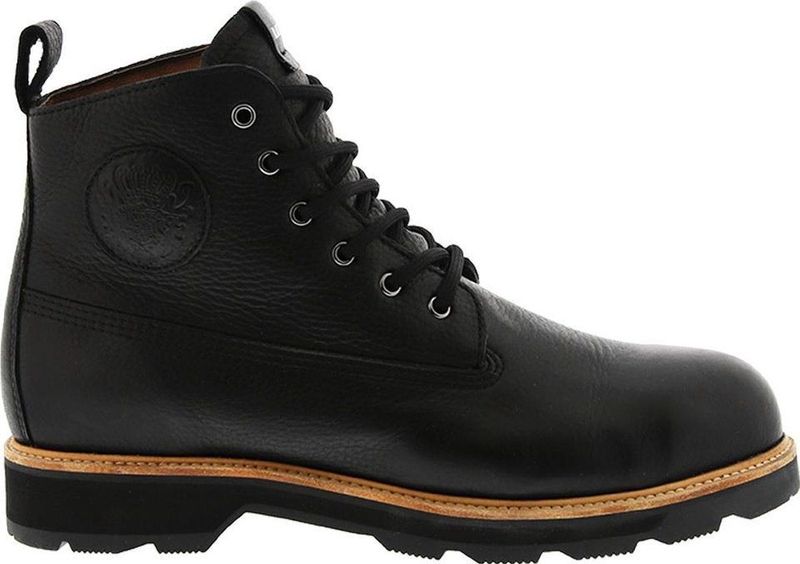 Blackstone - SAFETY ANKLE BOOT - Steel Toe - Zwart - Leer