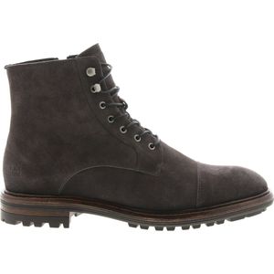 Blackstone, Ug 20 Obsidian Gray - High Top Suede Boots Grijs, Heren, Maat:44 EU