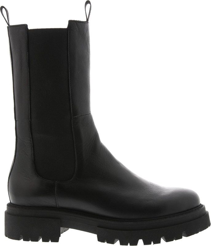 Smilla - UL93 - Chelsea Boots - Zwart - Leer