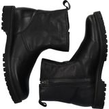 Kami - OM63 - Boots - Zwart - Leer - Schapenvacht Voering