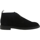Brian - WG80 - Desert Boots - Zwart - Suède - Laag Model