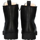 Kajsa - WL02 - Boots - Black - Schapenvacht - Stevige Profielzool
