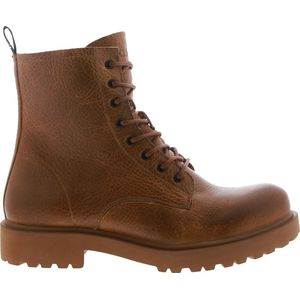 Blackstone, Wl 02 Cuoio - Lace UP Boot - Sheepskin Bruin, Dames, Maat:37 EU