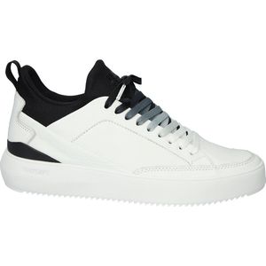 Blackstone Jason - White - Sneaker (mid) - Man - White - Maat: 40