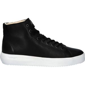 DYLAN - YG09 BLACK - HIGH SNEAKER - FUR - Maat 44