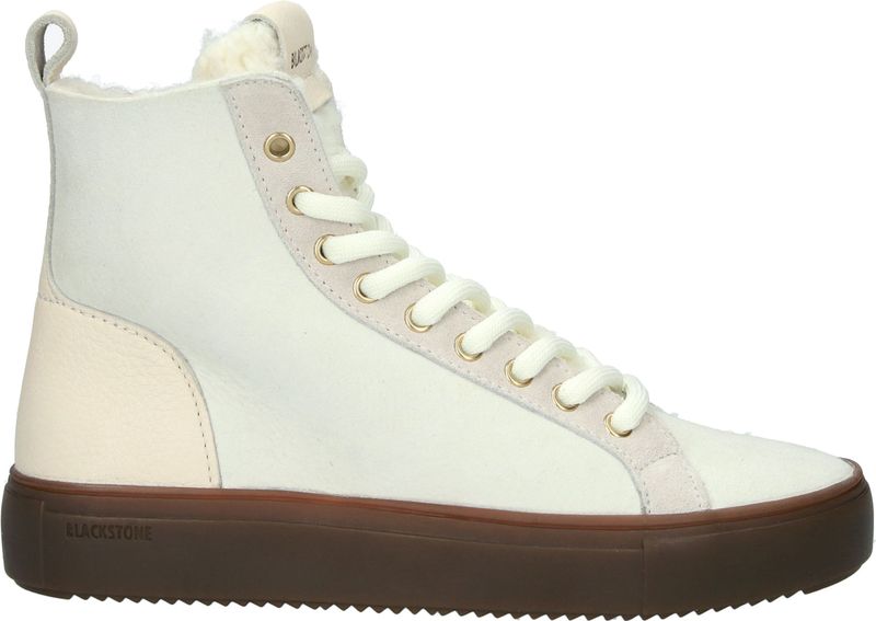 Akna - YL55 Off White - Veterboot - Premium Leather - Schapenvacht