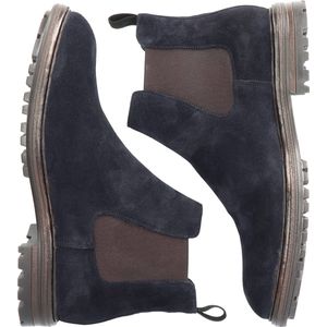 Blackstone Greg - Navy - Chelsea boots - Man - Dark blue - Maat: 44