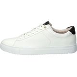 Nike - Air Force 1 07 - Basketbalschoenen - Wit - Navy Blauwe Details