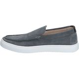 Blackstone Giulio Carlo - Grey Pinstripe - Slip-ons - Man - Grey - Maat: 40