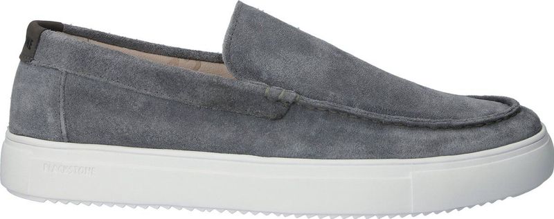 Blackstone GIULIO - Grey Pinstripe - Slip-ons - Man - Grey - Maat: 40