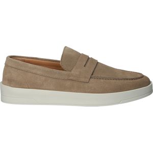 Blackstone - Enzo - Heren Loafer - Taupe - Suede Leer