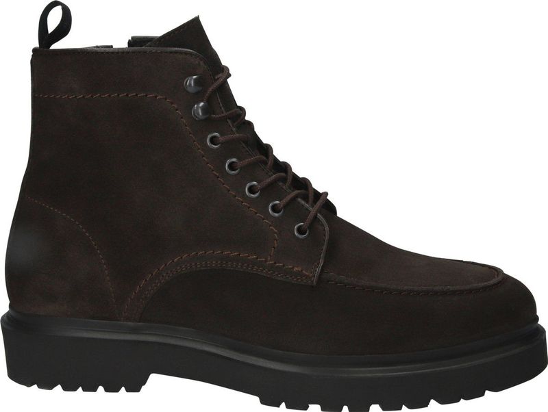 Jaylen high - AG322 Coffee - Lace-ups