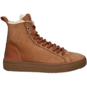 Blackstone Akna - Rust - Sneaker (high) - Vrouw - Cognac - Maat: 38