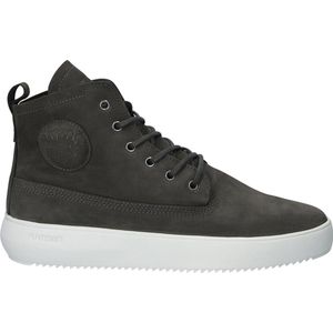 Blackstone, Schoenen, Heren, Grijs, 45 EU, Leer, Iconische Thunderstorm Sneaker