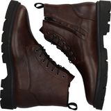Brody - AG330 - Veterboots - Zwart - Rubber-zool