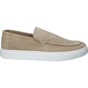 Blackstone Barron suède loafers beige