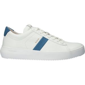 Blackstone RYDER - White Blue Ashes - Sneaker (low) - Man - White - Maat: 43