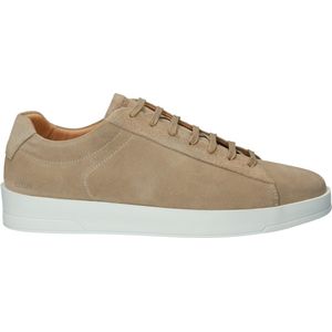 Blackstone, Schoenen, Heren, Beige, 43 EU, Suède, Mouton Sneaker - Lage Top Stijl