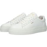 Mae - BL478 - Sneaker - Wit - Leer