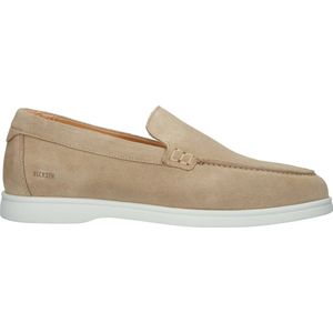 Blackstone, Schoenen, Heren, Beige, 46 EU, Suède, Mouton Slip-ons