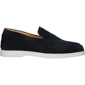 Blackstone, Schoenen, Heren, Blauw, 40 EU, Suède, Navy Slip-ons voor Heren