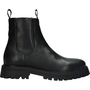 MICA - WRENLEE - Chelsea Boots - Zwart - Leer