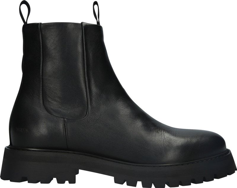 MICA - WRENLEE - Chelsea Boots - Zwart - Leer
