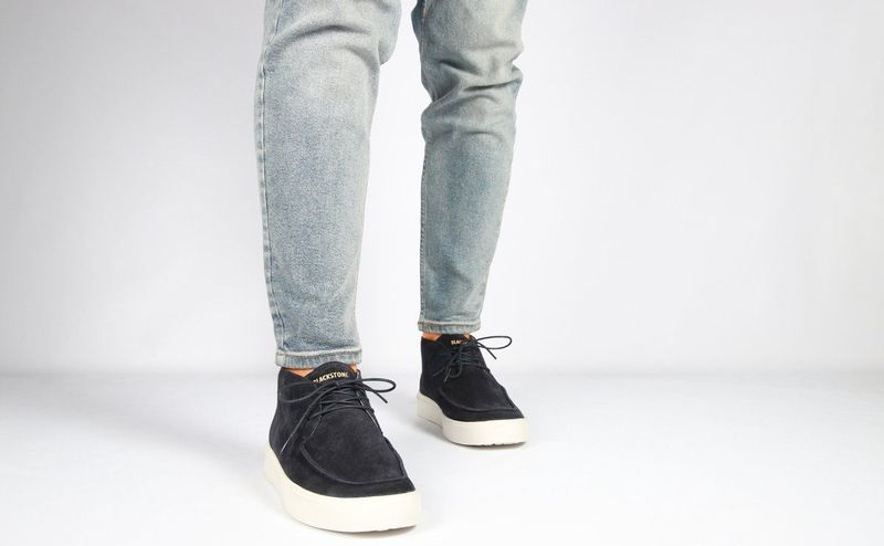 RUBY JERRIK - CG501 - Desert Boots - Navy - Leer