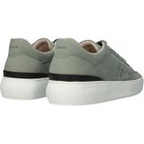 Blackstone - DG512 - Lage Sneaker - Sage Green - Leer