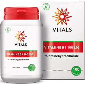 Vitals Vitamine B1 thiamine 100 mg 100 capsules