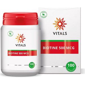 Vitals Biotine 500 mcg 100 capsules