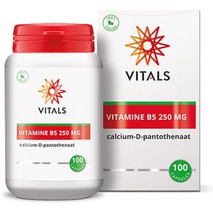 Vitals  - Vitamine B5 - 250 mg - 100 Capsules