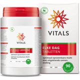 Vitals - Elke Dag - 90 tabletten - multivitamine - unieke samenstelling