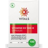 Vitals Vitamine d3 1000ie 100 capsules