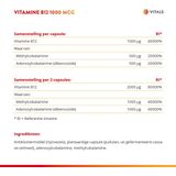 Vitals - Vitamine B12 - Methylcobalamine - 1000 mcg - 100 zuigtabletten