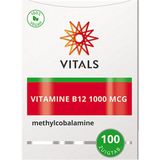 Vitals - Vitamine B12 - Methylcobalamine - 1000 mcg - 100 zuigtabletten
