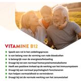Vitals - Vitamine B12 - Methylcobalamine - 1000 mcg - 100 zuigtabletten