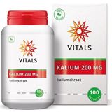 Vitals Kalium citraat 200 mg 100 capsules