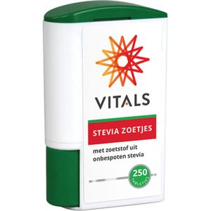 Vitals - Stevia zoetjes - 250 tabletten