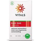 Vitals - Elke Dag - Multivitamine - 60 Capsules