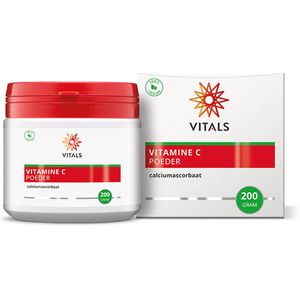 Vitals - Vitamine C poeder - calciumascorbaat - 200 gram